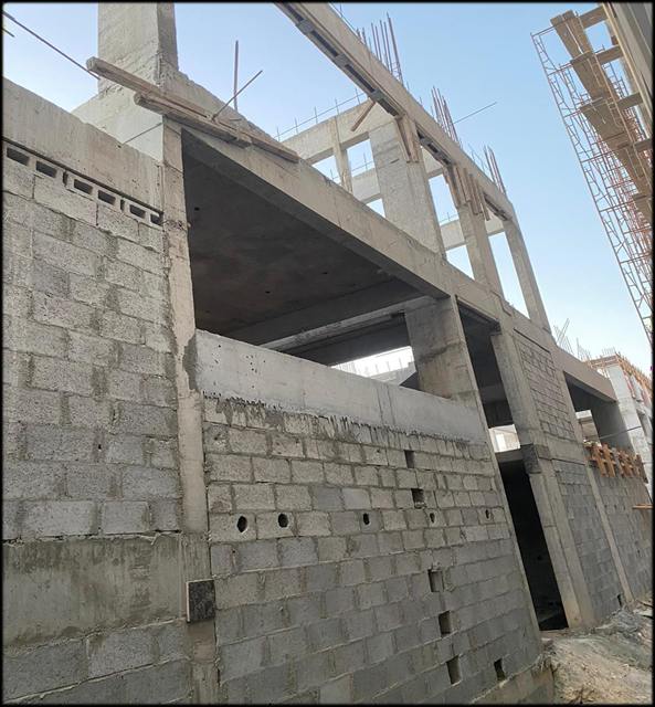 Block work at Al Khor