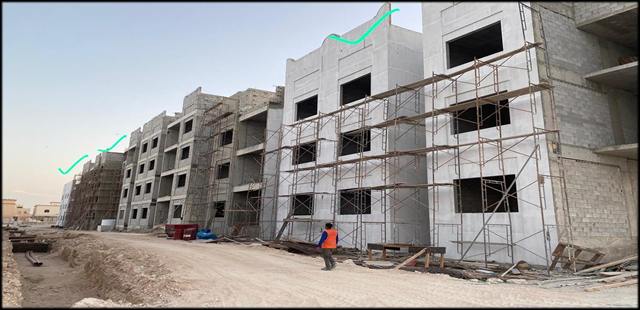 Block work at Al Khor