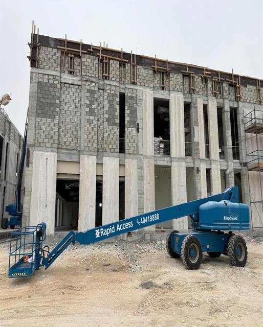 Block work at Doha