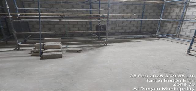 Block work at Lusail