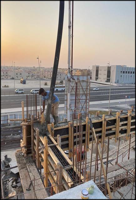 Concrete / rebar work in Al Khor