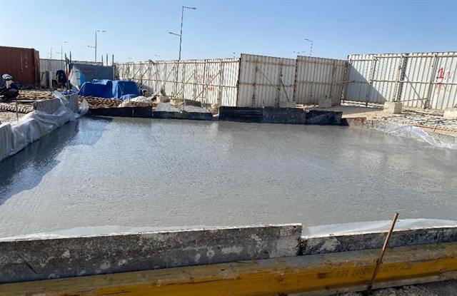 Concrete / rebar at Lusail