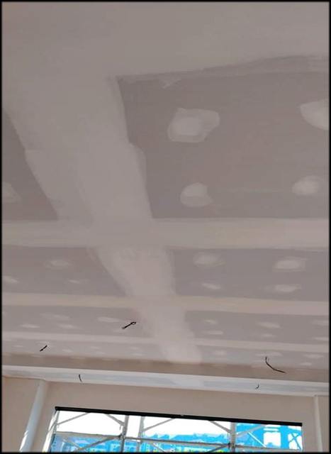 Gypsum work at villa in Al Khor