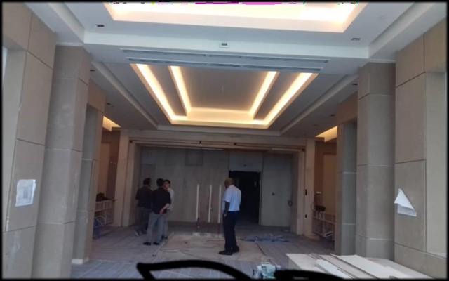 Gypsum work in villas, Doha