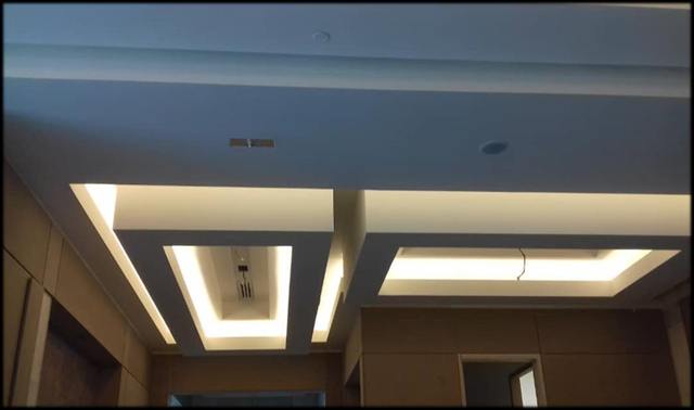 Gypsum work in villas, Doha