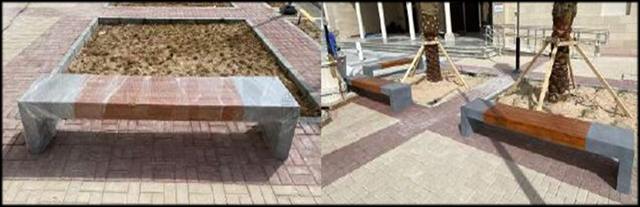 Tables and benches