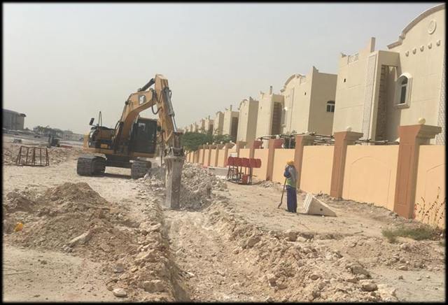 Excavation works