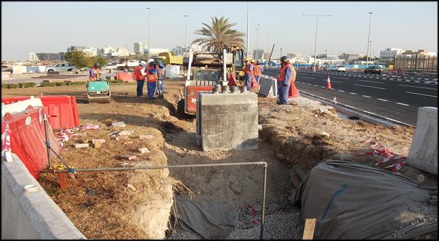 Site works