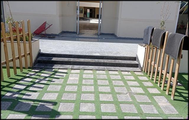 Tile work in Al Khor villa