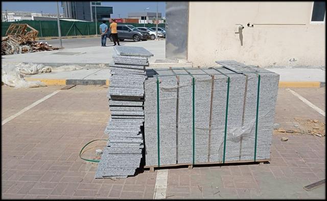 Tile work in Al Khor villa